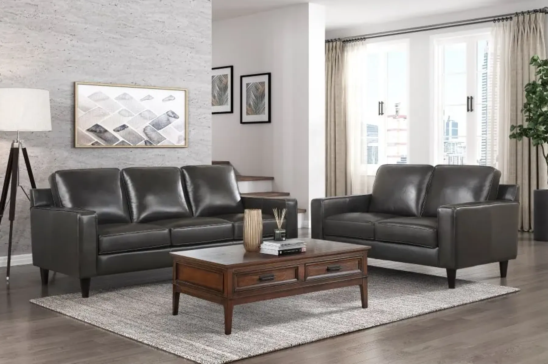 Hot American Furniture Galleries Aldrich 2-Piece Living Room Set