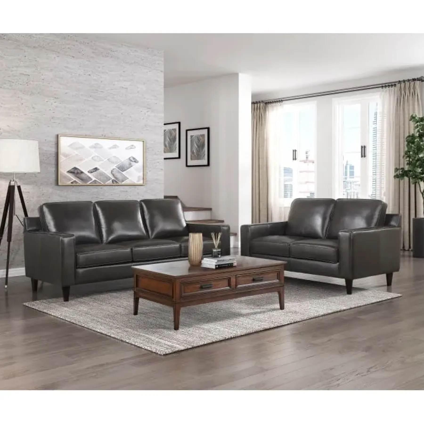 Hot American Furniture Galleries Aldrich 2-Piece Living Room Set