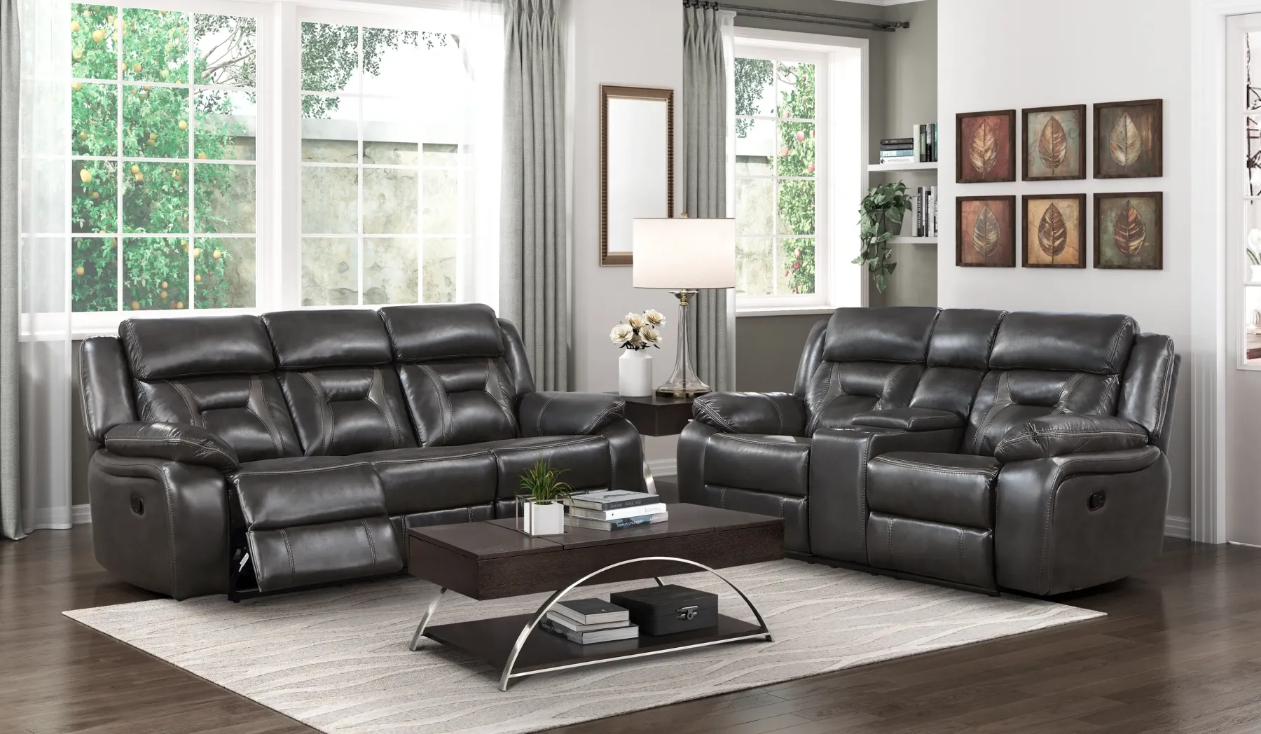 Clearance American Furniture Galleries Amite Reclining Loveseat