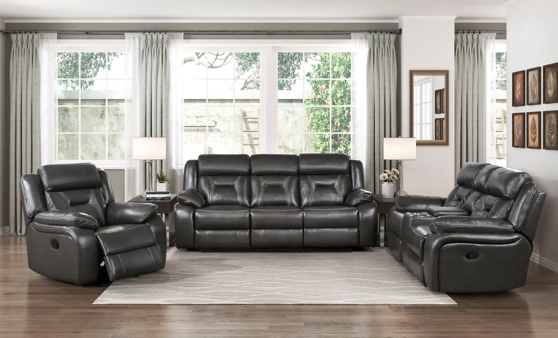 Clearance American Furniture Galleries Amite Reclining Loveseat
