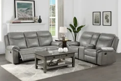 Discount American Furniture Galleries Aram Dual Reclining Sofa