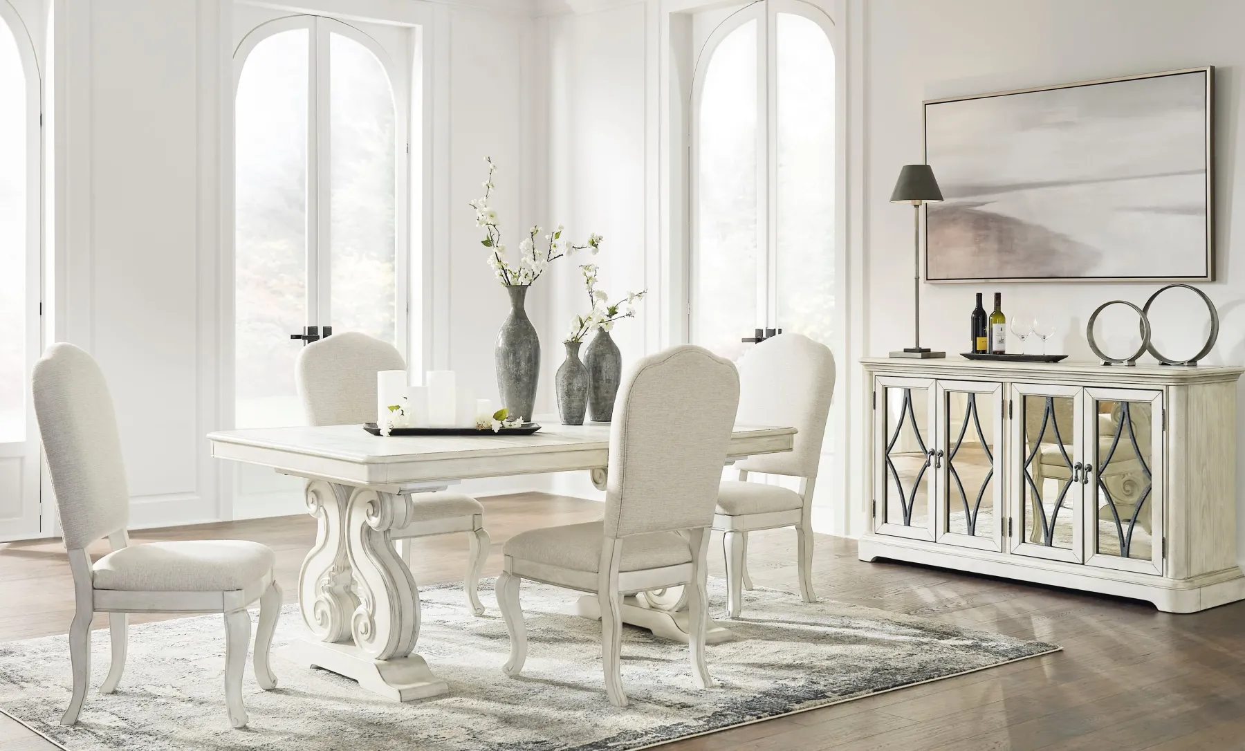 Hot American Furniture Galleries Arlendyne 5-Piece Dining Set
