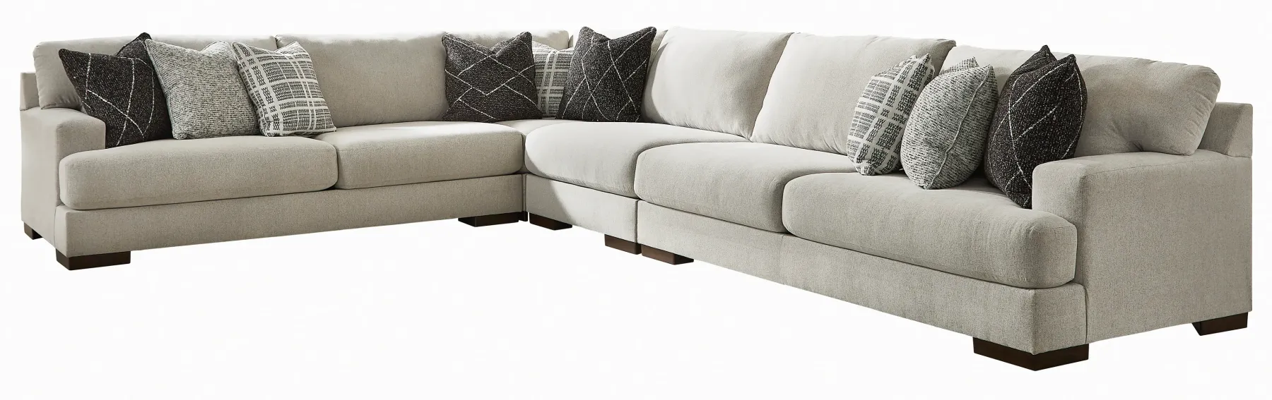 Fashion American Furniture Galleries Artsie 4-Piece Sectional