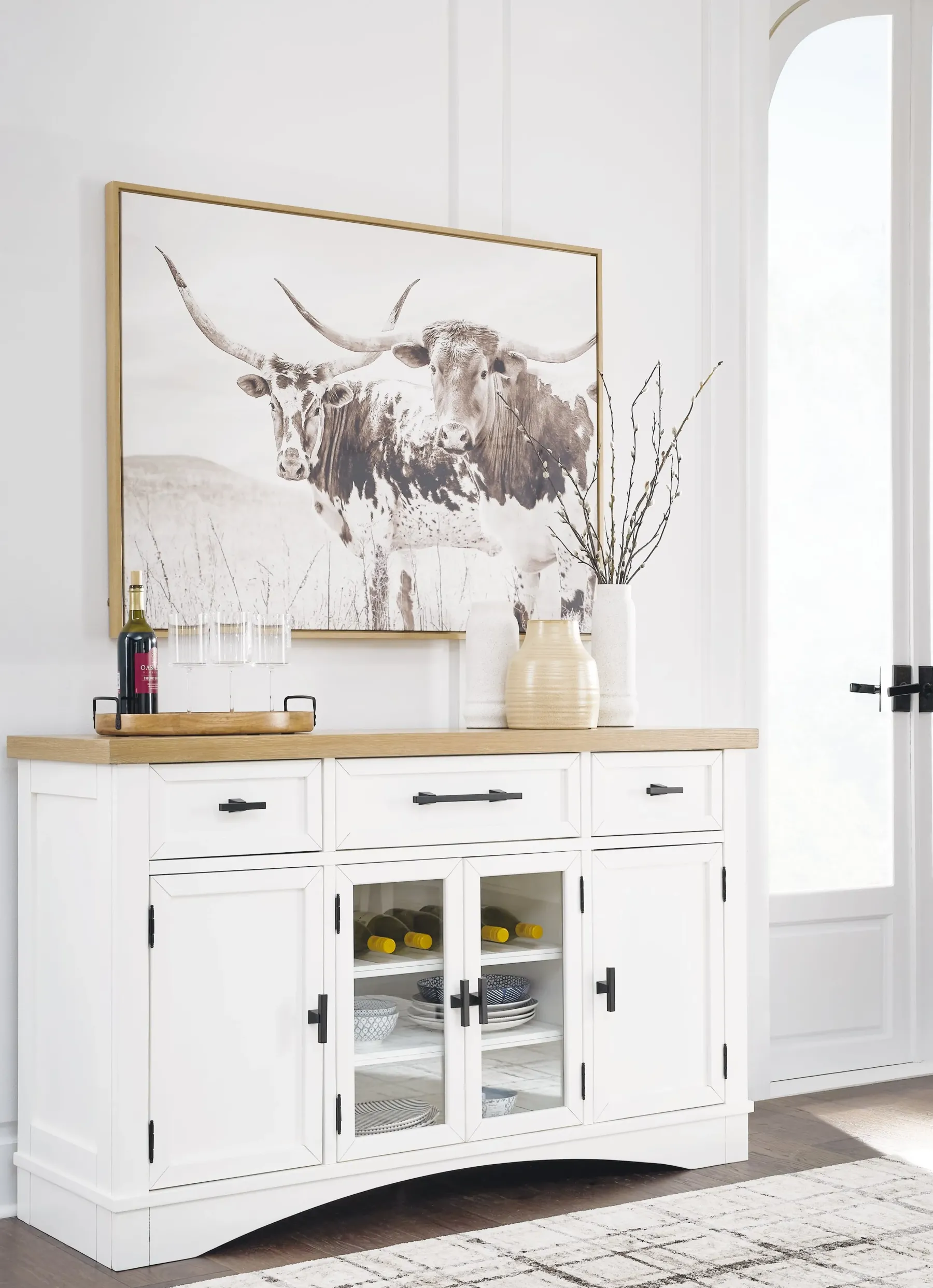 Sale American Furniture Galleries Ashbryn Dining Room Server