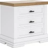 Fashion American Furniture Galleries Ashbryn 3-Drawer Nightstand