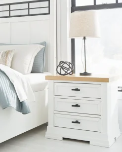 Fashion American Furniture Galleries Ashbryn 3-Drawer Nightstand