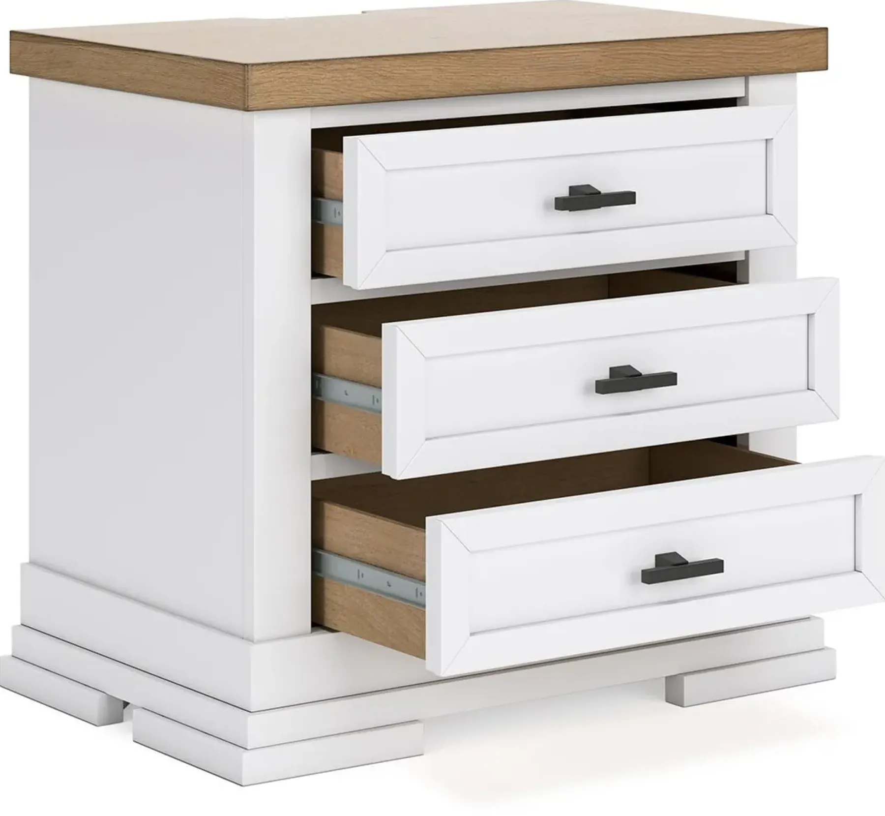 Fashion American Furniture Galleries Ashbryn 3-Drawer Nightstand