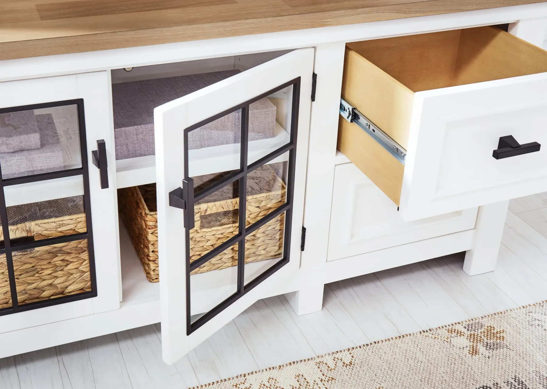 New American Furniture Galleries Ashbryn Extra Large TV Stand
