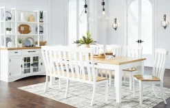 Clearance American Furniture Galleries Ashbryn Rectangular Dining Room Table
