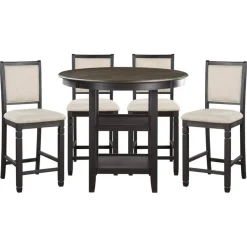Sale American Furniture Galleries Asher 5-Piece Dining Set