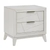 Discount American Furniture Galleries Asteria 2-Drawer Nightstand