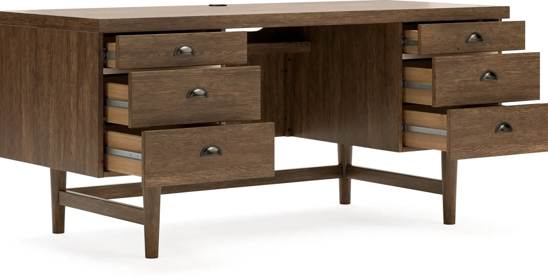 Discount American Furniture Galleries Austanny 67" Home Office Desk