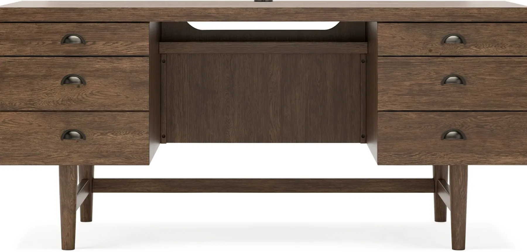 Discount American Furniture Galleries Austanny 67" Home Office Desk