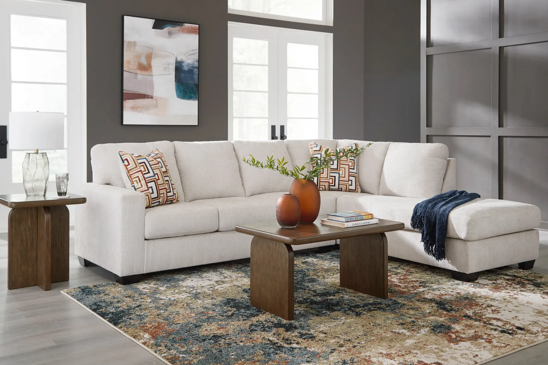 Online American Furniture Galleries Aviemore 2-Piece Sectional With Chaise