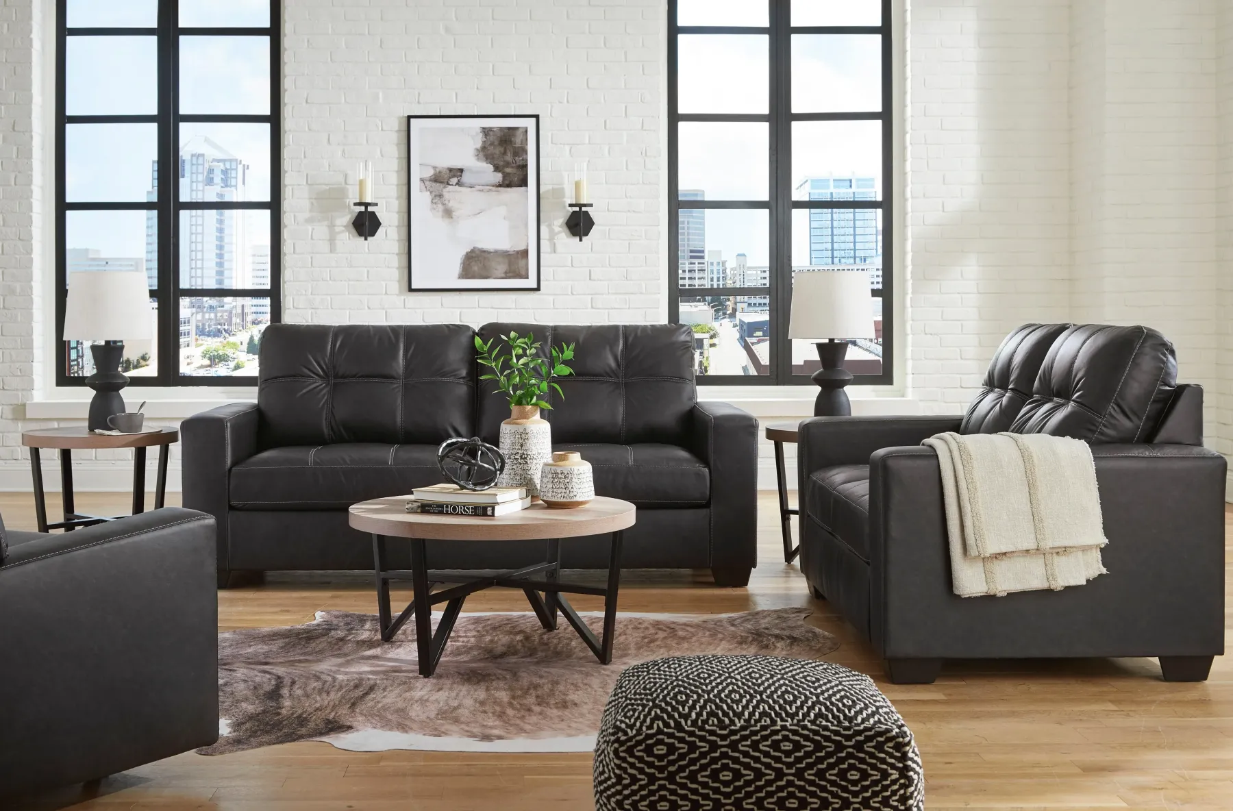 Discount American Furniture Galleries Barlin Mills Living Room Set