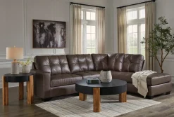 New American Furniture Galleries Barlin Mills 2-Piece Sectional With Chaise