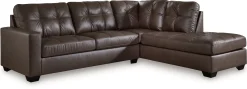 New American Furniture Galleries Barlin Mills 2-Piece Sectional With Chaise