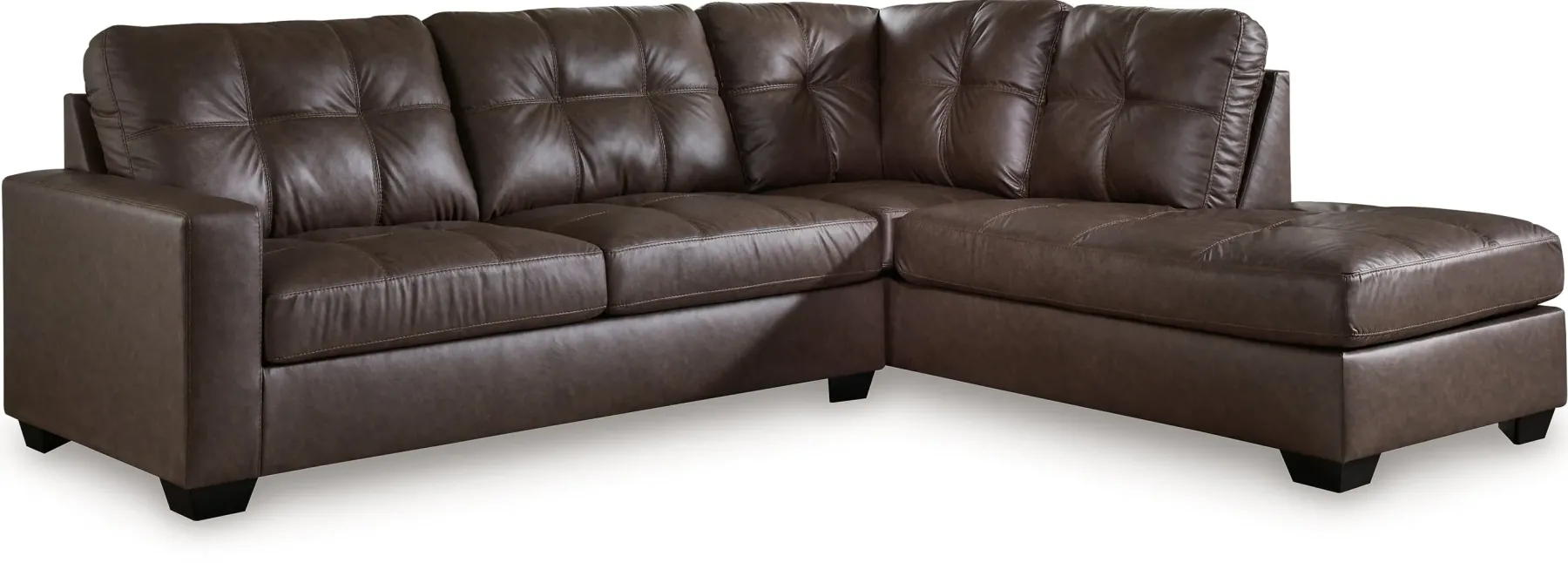 New American Furniture Galleries Barlin Mills 2-Piece Sectional With Chaise