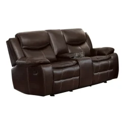 Best American Furniture Galleries Bastrop Double Reclining Glider Loveseat