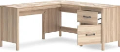 New American Furniture Galleries Battelle 60" Home Office Desk With Return