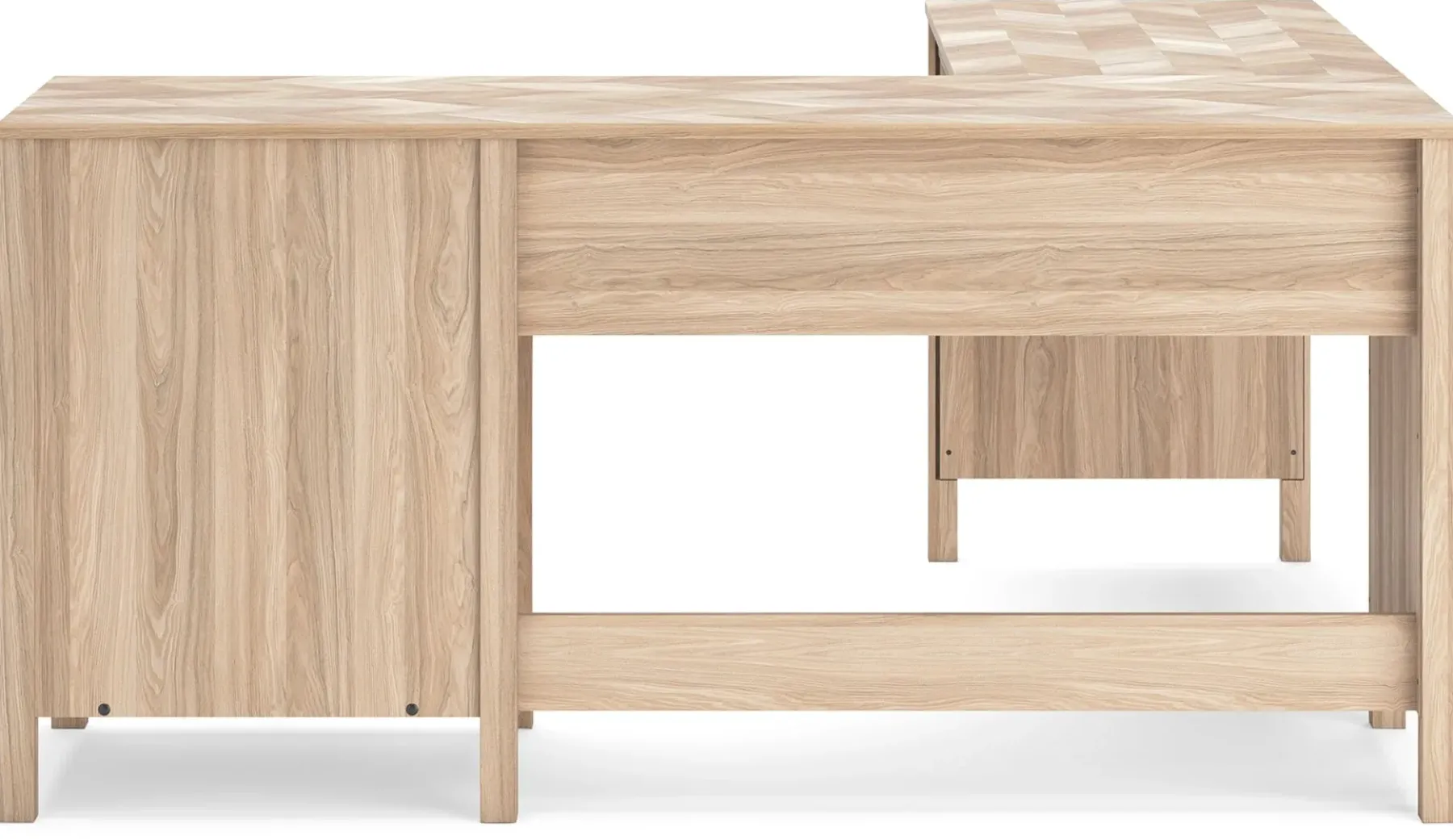 New American Furniture Galleries Battelle 60" Home Office Desk With Return