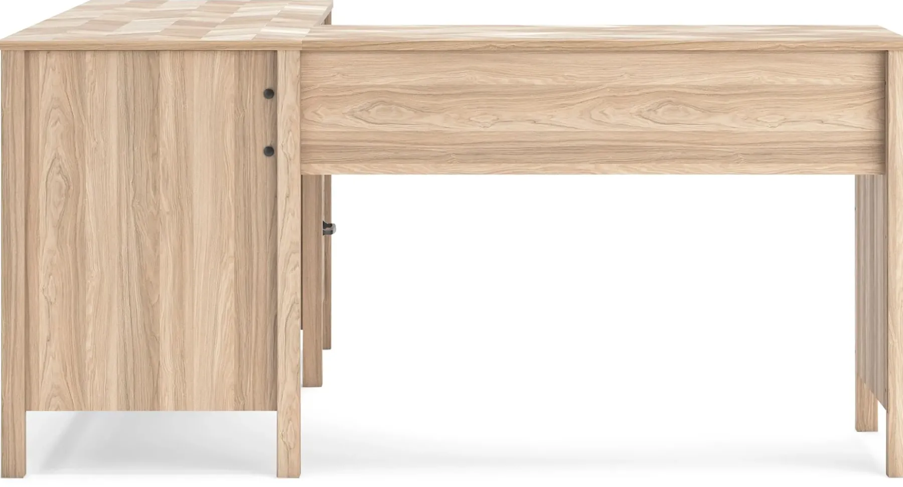 New American Furniture Galleries Battelle 60" Home Office Desk With Return