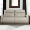 Clearance American Furniture Galleries Battleville Dual Power Reclining Sofa