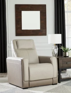 New American Furniture Galleries Battleville Dual Power Recliner