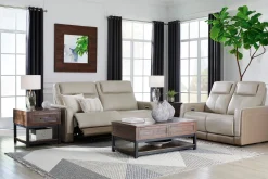 Outlet American Furniture Galleries Battleville Dual Power Reclining Loveseat