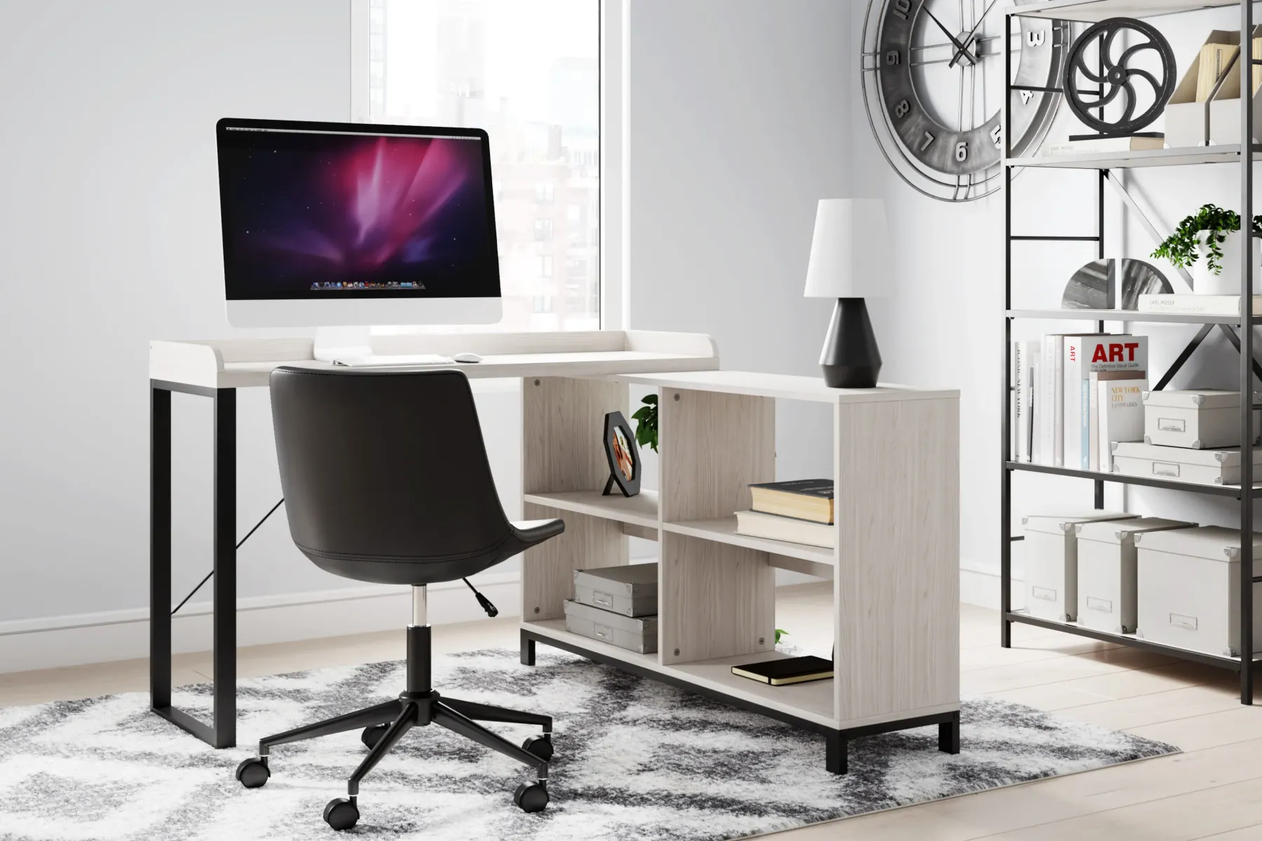 Hot American Furniture Galleries Bayflynn L-Desk