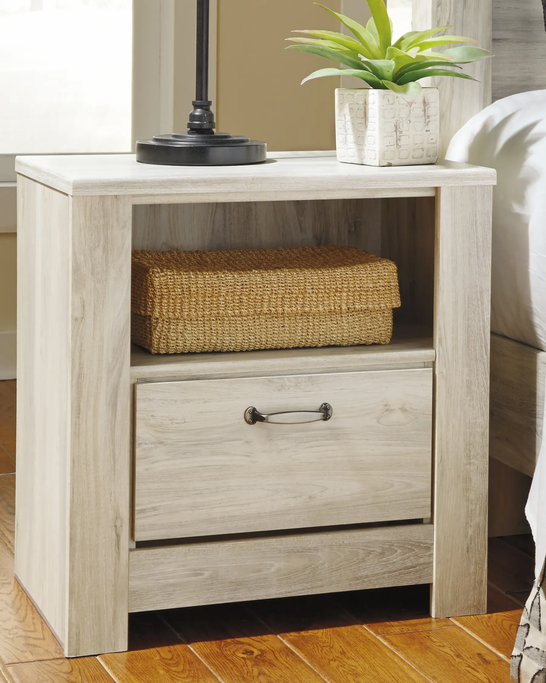 Fashion American Furniture Galleries Bellaby 1-Drawer Nightstand