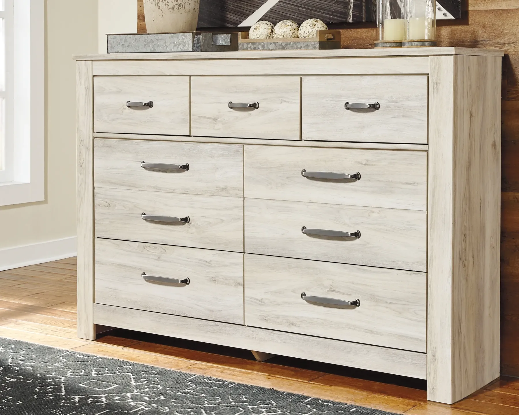 Discount American Furniture Galleries Bellaby Seven Drawer Dresser