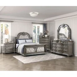 Sale American Furniture Galleries Bennington 6-Piece King Bedroom Set