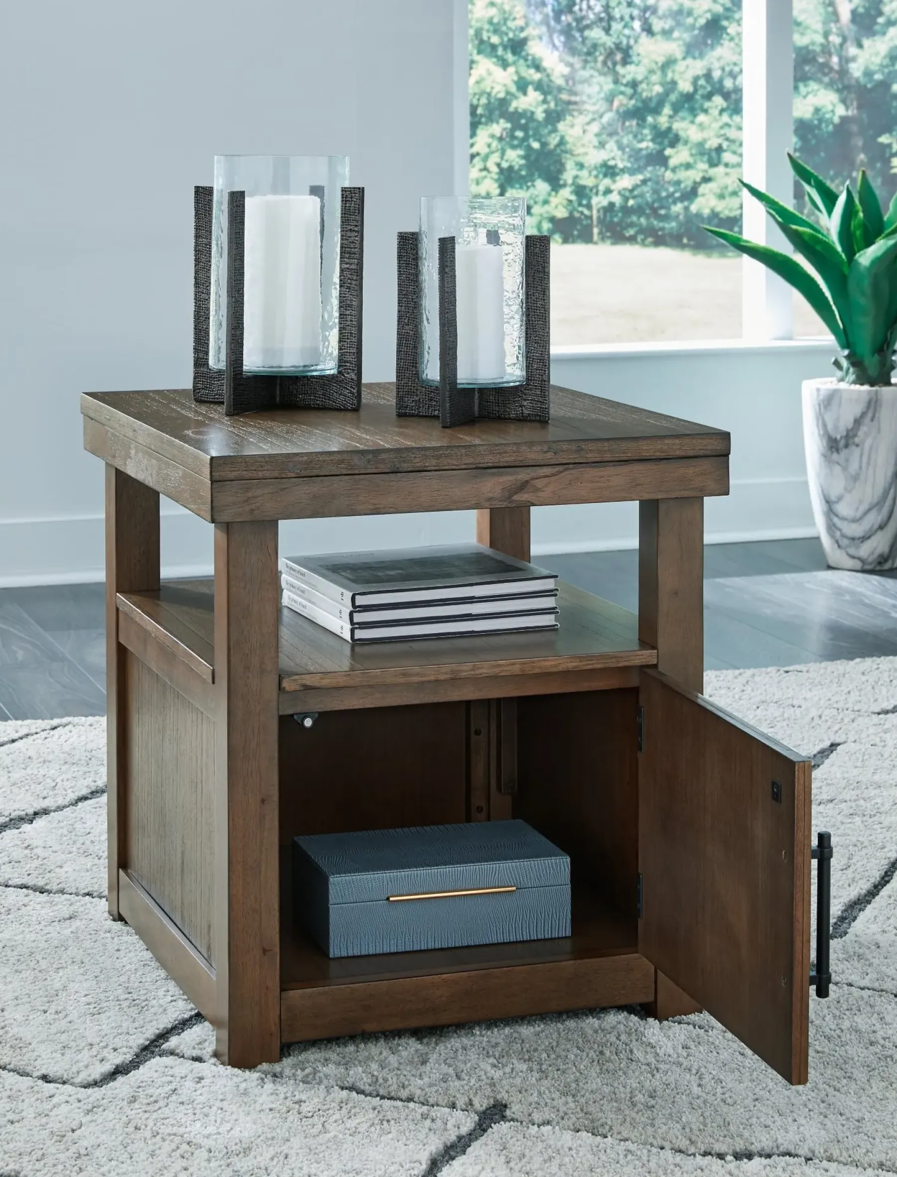 Best American Furniture Galleries Boardernest Rectangular End Table