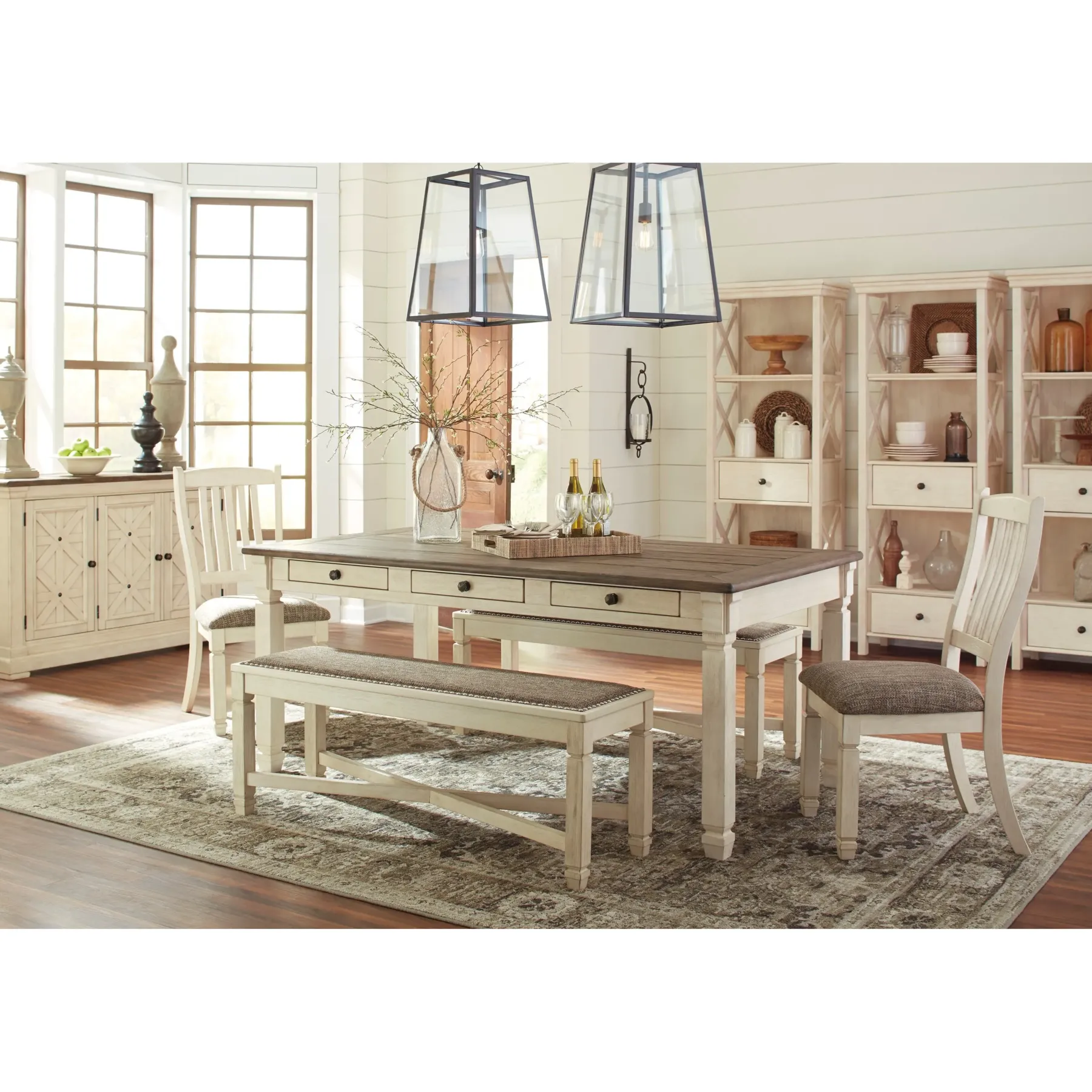 Sale American Furniture Galleries Bolanburg Display Cabinet