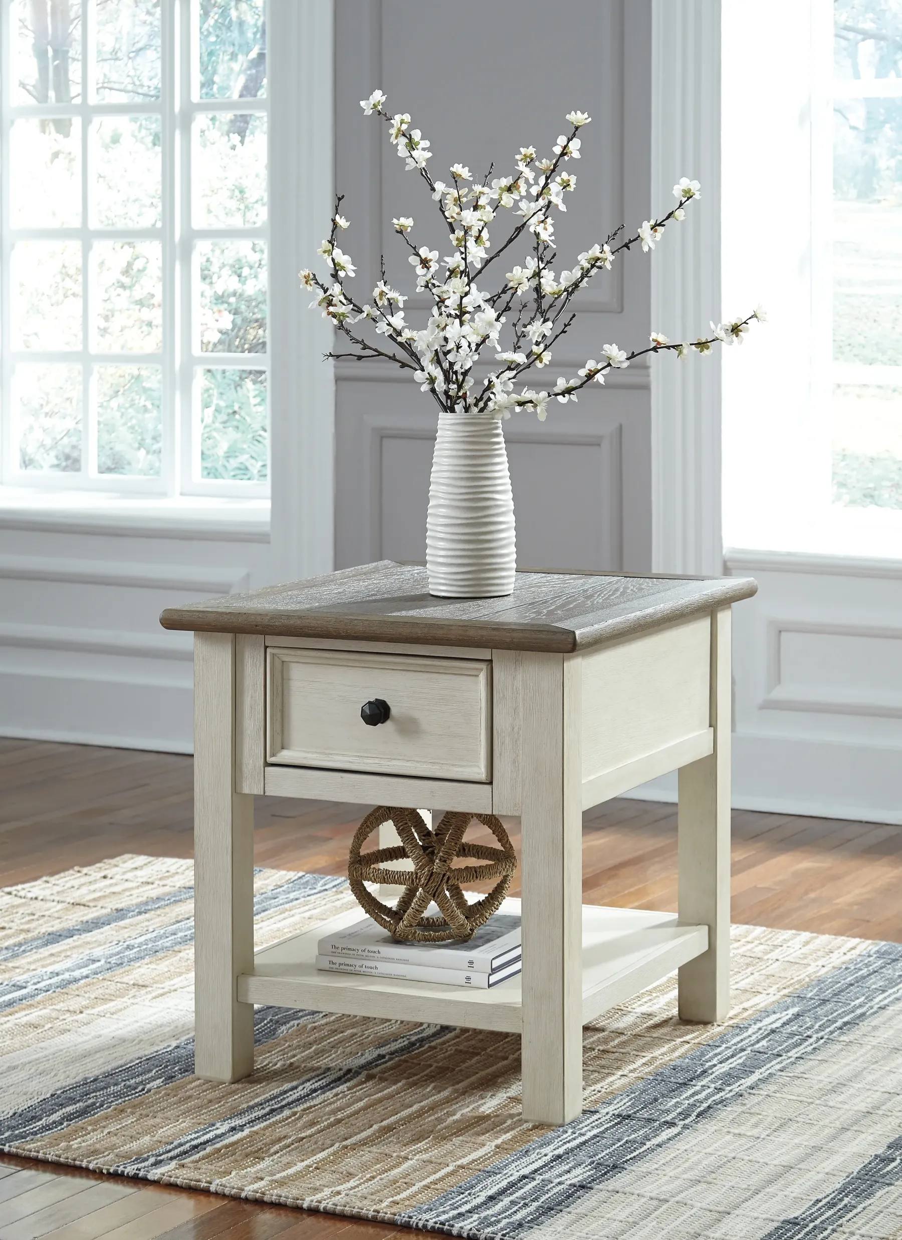 Hot American Furniture Galleries Bolanburg Rectangular End Table