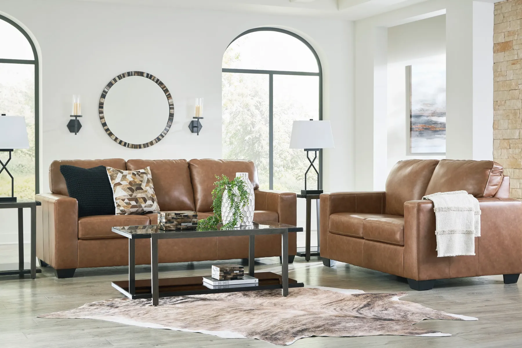 Hot American Furniture Galleries Bolsena 2-Piece Living Room Set