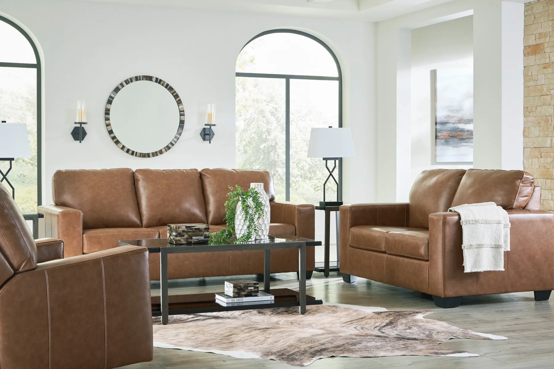 Hot American Furniture Galleries Bolsena 2-Piece Living Room Set
