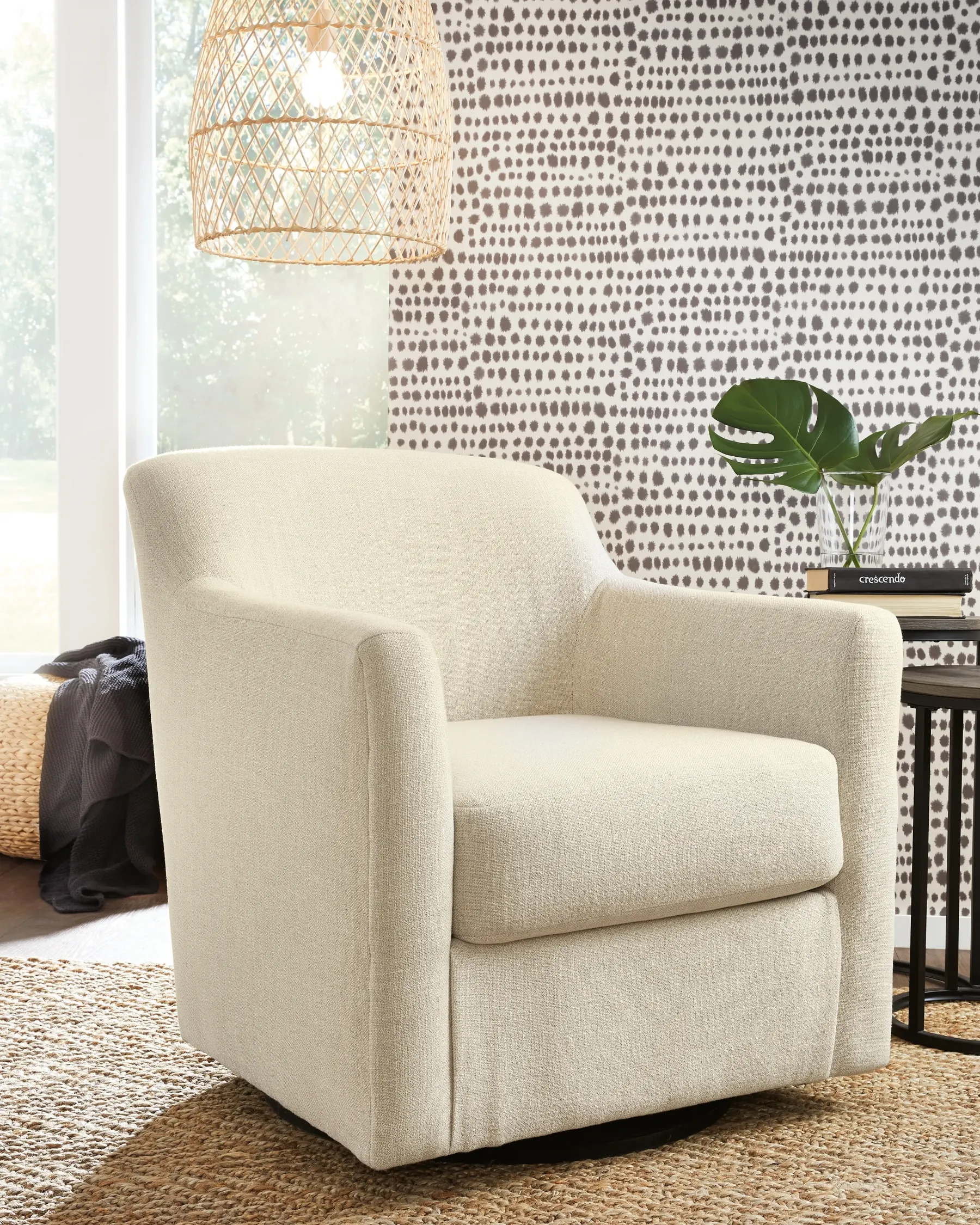 Fashion American Furniture Galleries Bradney Swivel Accent Chair