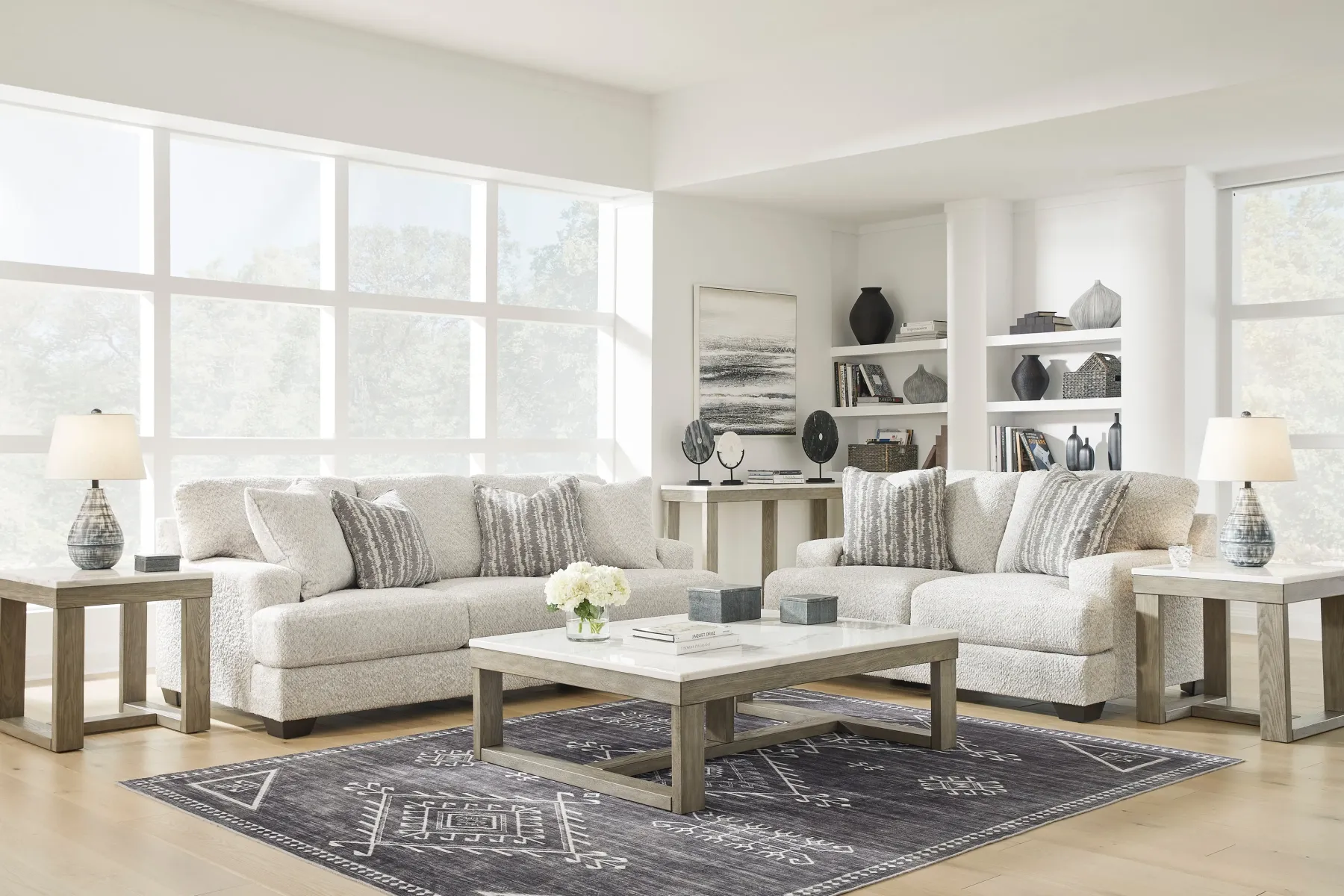 Fashion American Furniture Galleries Brebryan 2-Piece Living Room Set