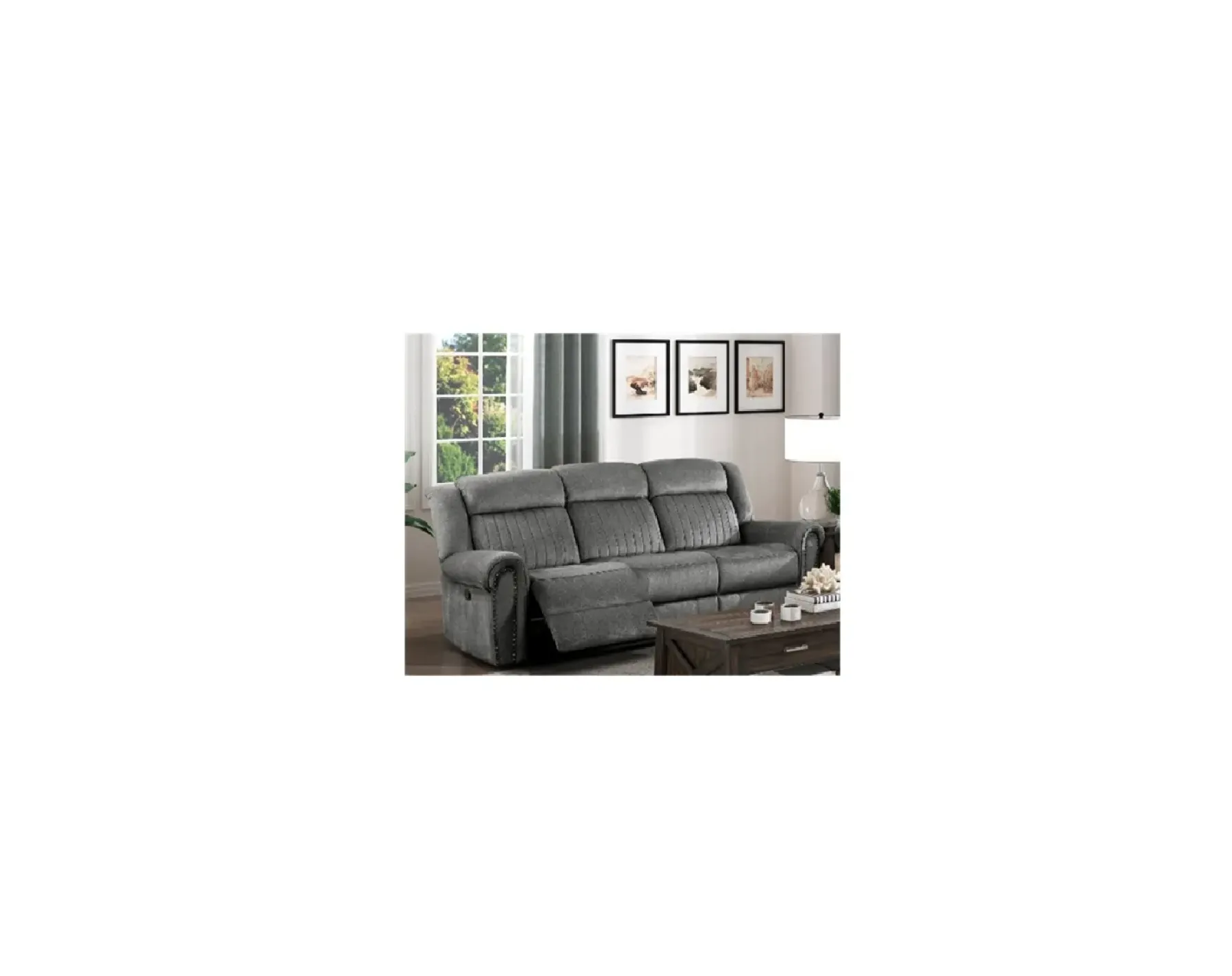 Online American Furniture Galleries Brennen Double Reclining Sofa
