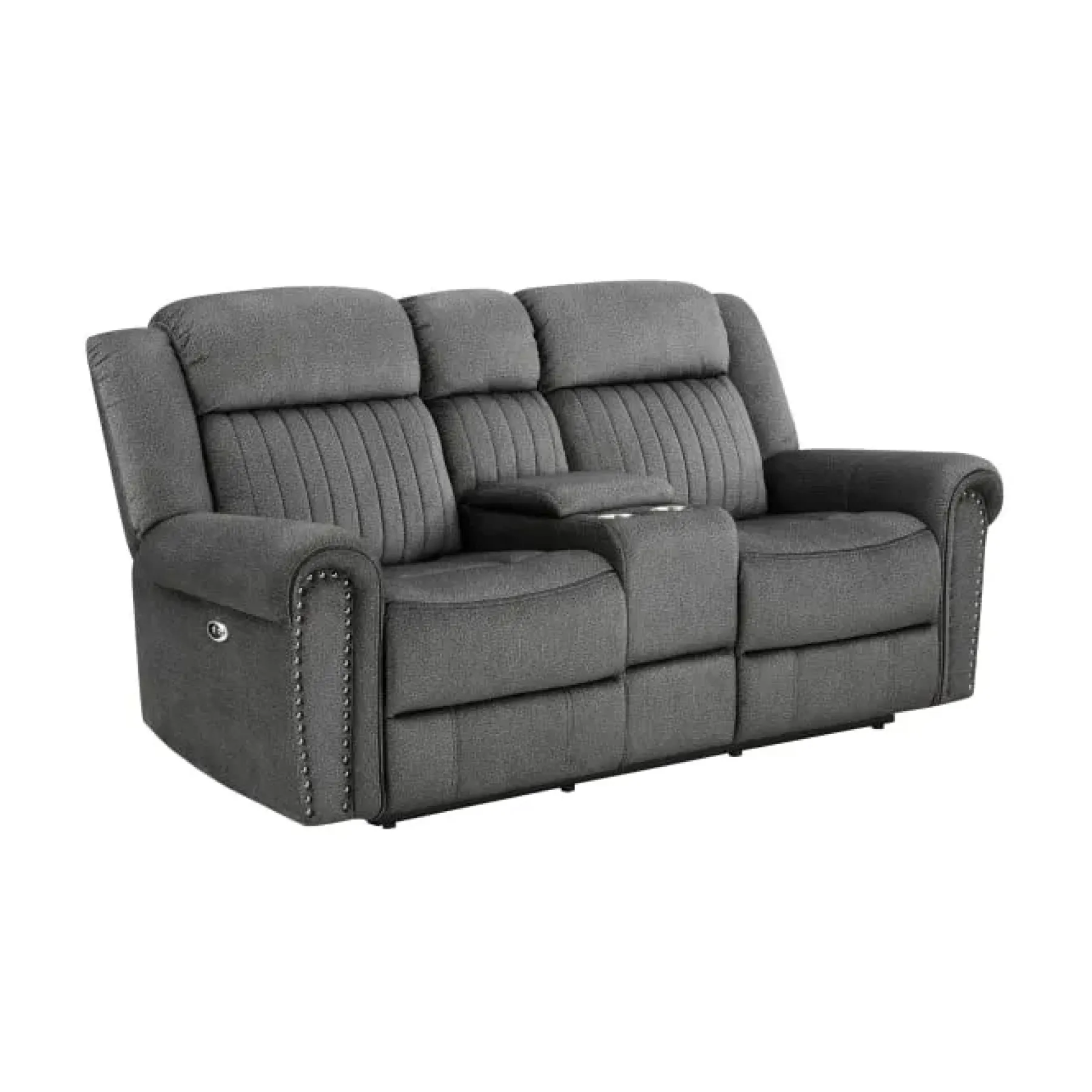Fashion American Furniture Galleries Brennen Power Double Reclining Love Seat