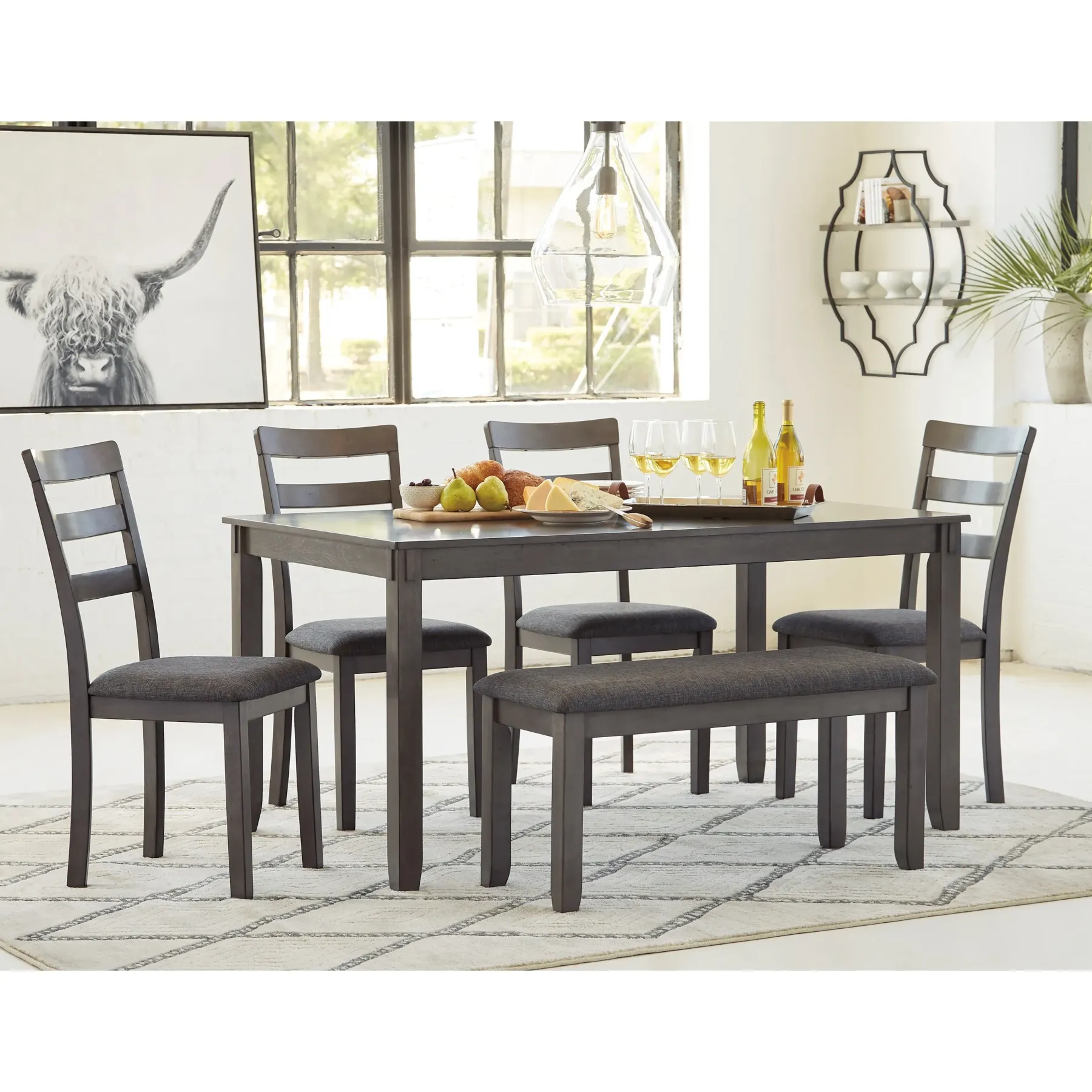 Hot American Furniture Galleries Bridson 6-Piece Dining Set