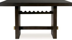 New American Furniture Galleries Burkhaus Counter Height Dining Table