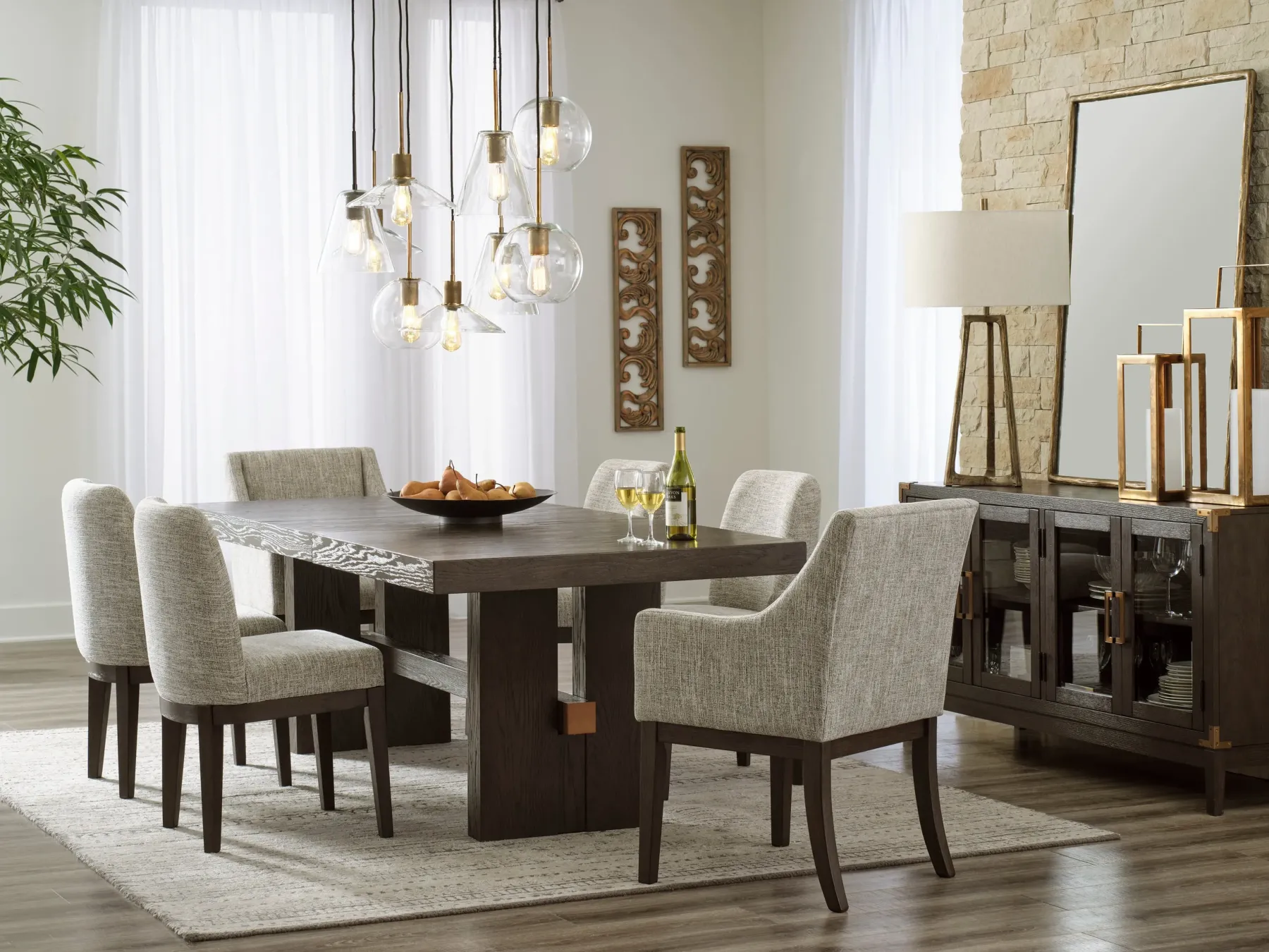 Sale American Furniture Galleries Burkhaus Dining Arm Chair
