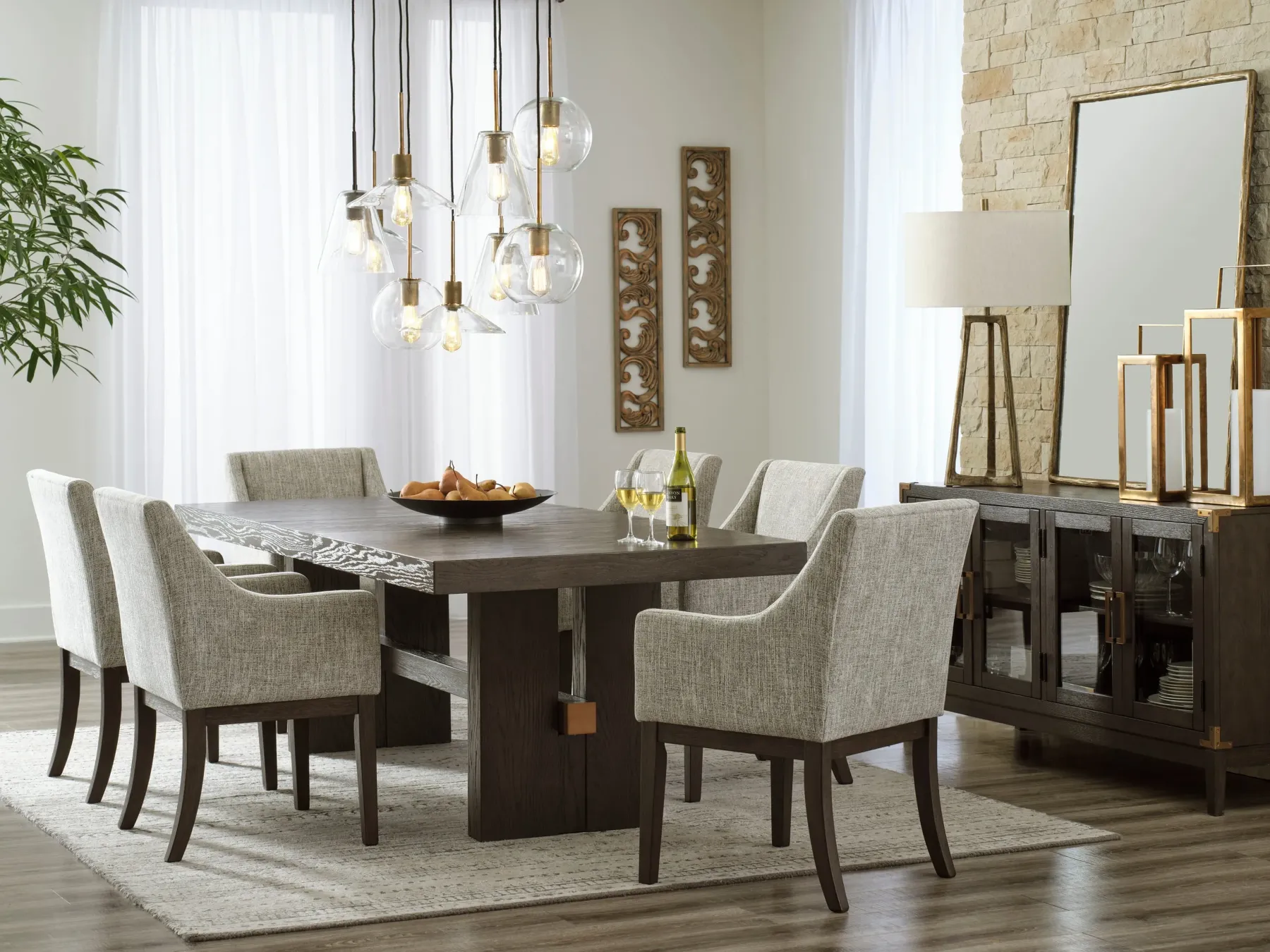 Sale American Furniture Galleries Burkhaus Dining Arm Chair