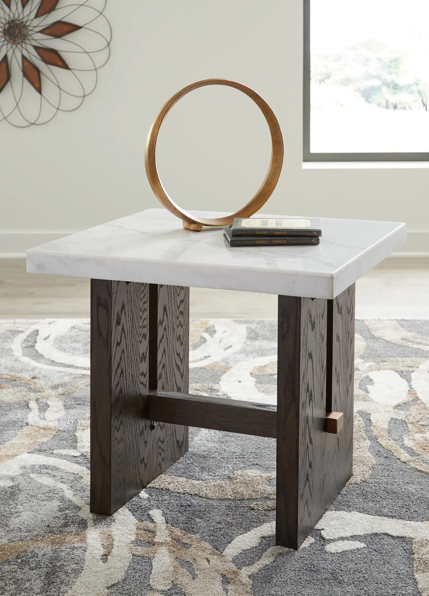 Hot American Furniture Galleries Burkhaus Rectangular End Table