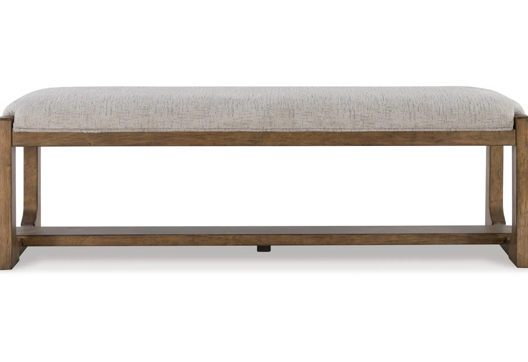 New American Furniture Galleries Cabalynn Upholstered Dining Bench