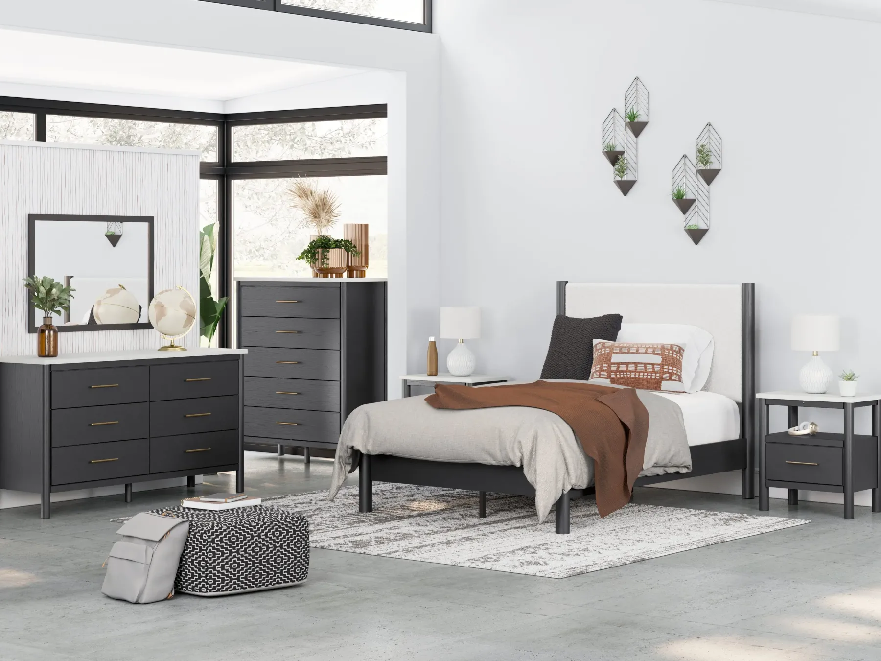New American Furniture Galleries Cadmori 5-Drawer Chest