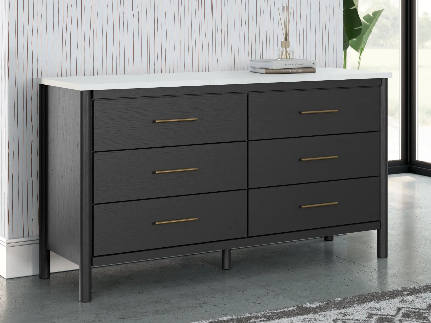 Sale American Furniture Galleries Cadmori 6-Drawer Dresser